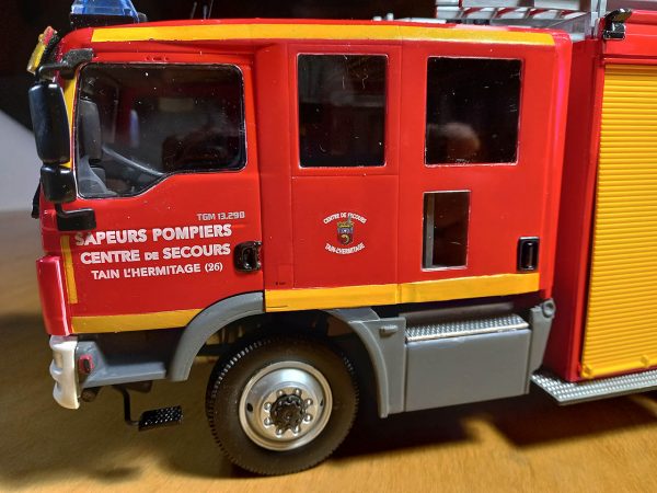 Decalcomanies a eau - Camion Pompier TAIN L ERMITAGE 2