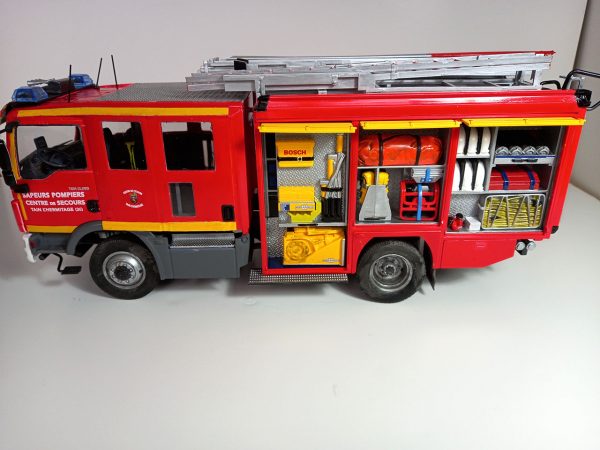 Decalcomanies a eau - Camion Pompier TAIN L ERMITAGE