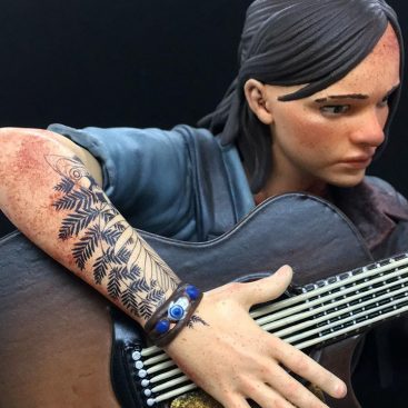 Decalcomanies a eau - Figurine de Ellie (Last of us)