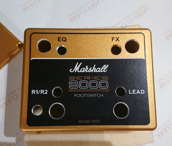 Decalcomanies a eau - Marshall 9001 Footswitch 2