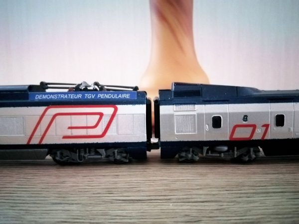Decalcomanies a eau - Rame TGV Pendulaire