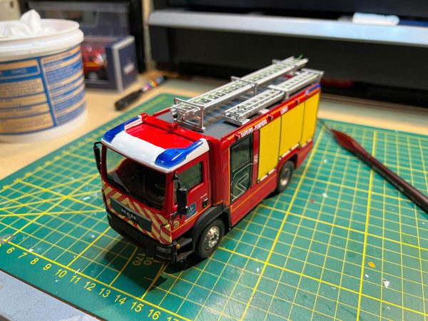 Decalcomanies a eau - Vehicules de secours SAPEURS-POMPIERS du Loiret 4
