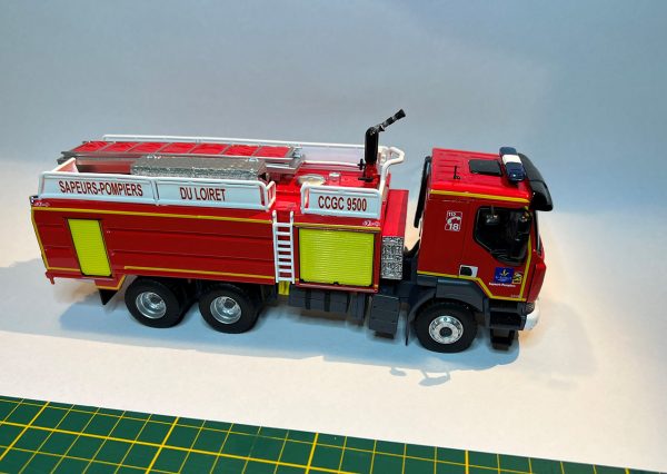 Decalcomanies a eau - Vehicules de secours SAPEURS-POMPIERS du Loiret 6