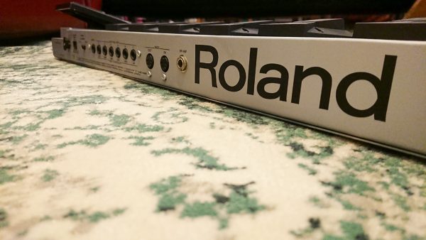 Stickers Decoupes et Decalcomanies a eau – Roland FC-200 Midi Foot Controller arriere