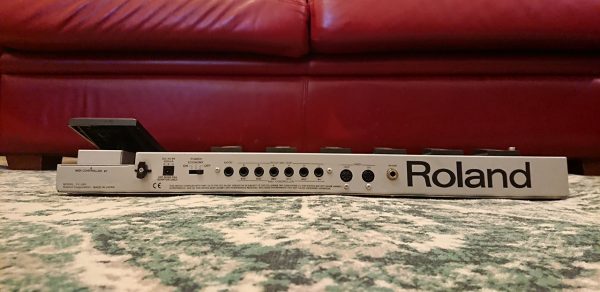 Stickers Decoupes et Decalcomanies a eau – Roland FC-200 Midi Foot Controller back