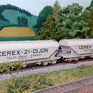 Décalcomanies à eau – Wagon céréalier Cerex21