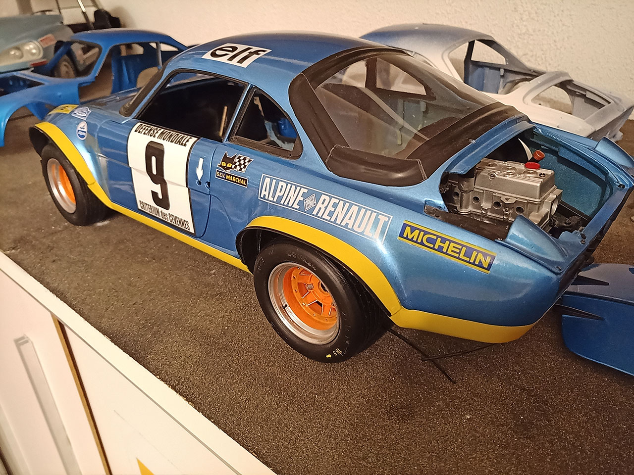 Décalcomanies à eau – Alpine Critérium des Cévennes