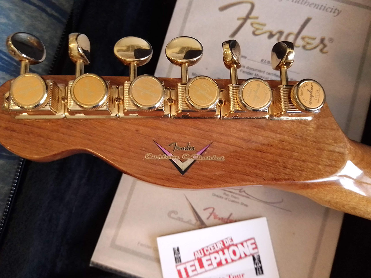 Décalcomanies a eau – Tele Custom Charlet