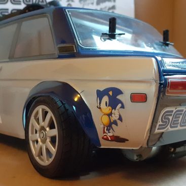 Sticker Vinyle – Datsun SEGA - ARRIERE