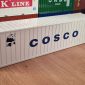 Decalcomanies a eau – Container frigorifique Cosco