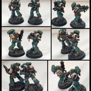 Decalcomanies a eau – Figurines Space-marines