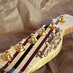 Decalcomanies a eau - Guitare electrique type Fender - logo headstock