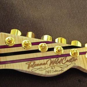 Decalcomanies a eau - Guitare electrique type Fender - logo tete