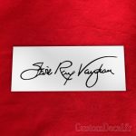 Signature Steve Ray Vaughan